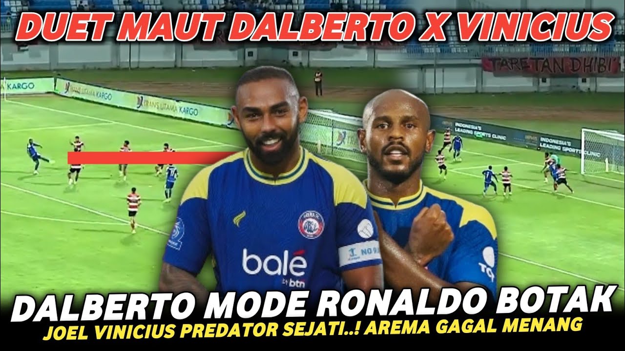 2 MONSTER AREMA FC MENGGILA😱 Duet Maut Arema DALBERTO X JOEL VINICIUS🔥 Arema Gagal Menang #arema