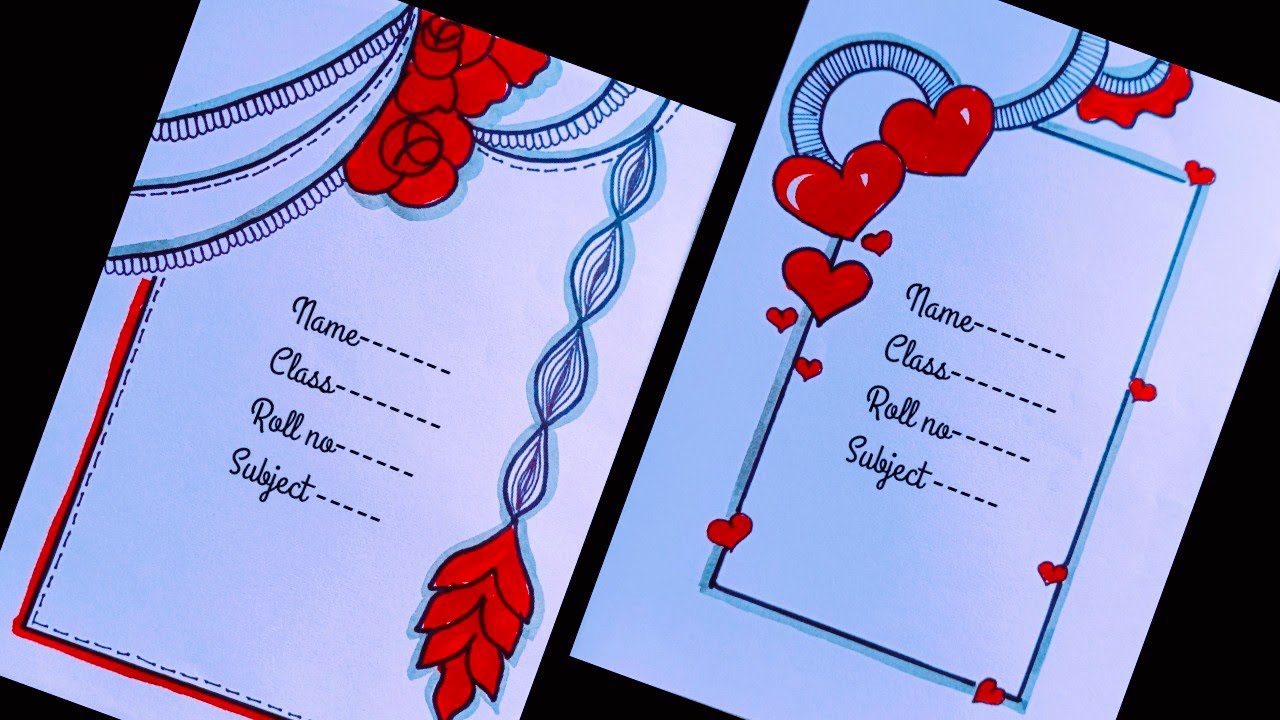 Красный♥️ и черный🖤 Дизайн границ/Дизайн проектных работ/Bondhu Khata/Дизайн главной страницы @Po...