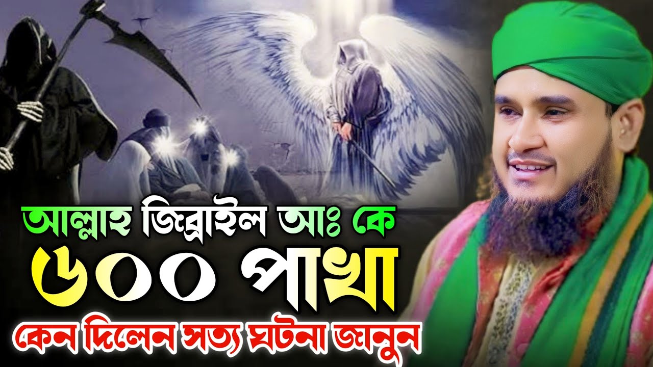 আল্লাহ জিব্রাইল আঃ কে ৬০০ পাখা কেন দিলেন সত্য ঘটনা জানুন | Pirjada Shoharab Hossen Jalali
