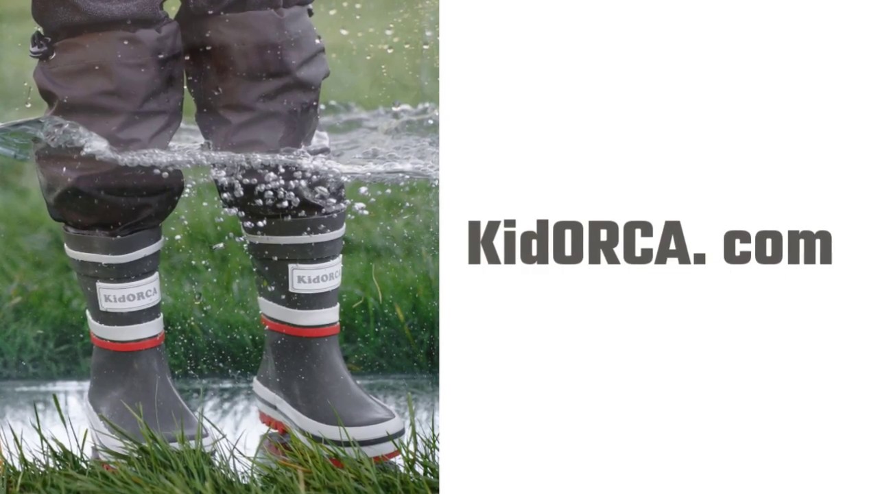 KidORCA Rain Boots with built-in Waders