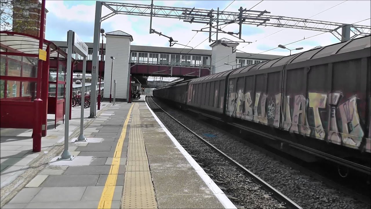 (HD) DB Schenker 92036 and DRS 57307 work 6B41 and 0T73 at Harrow and Wealdstone.