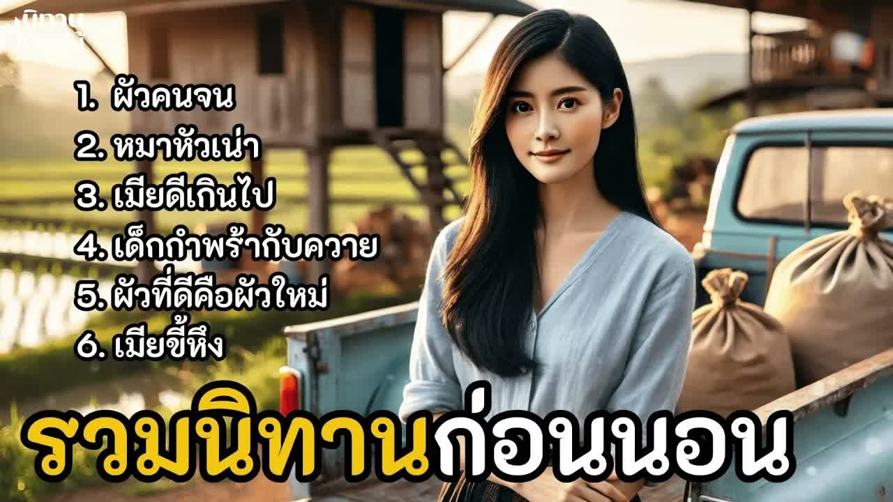 รวมนิทานก่อนนอน ฟังยาวๆ ｜ EP.5 #นิทานพื้นบ้าน  #นิทานสอนใจ #นิทานชาวบ้าน #เรื่องเล่าชาวบ้าน