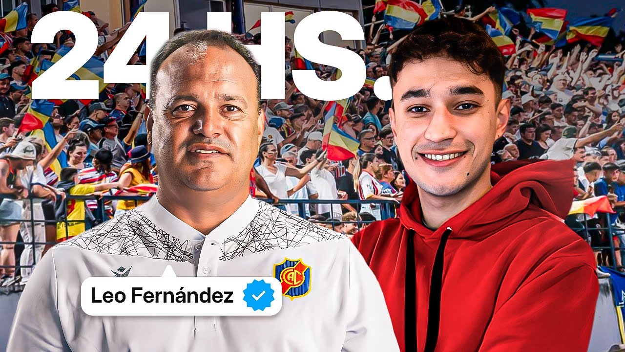 Viví 24 horas con un entrenador de fútbol (Leo Fernández - Colegiales)