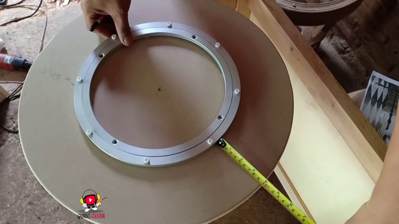 VERY SIMPLE LAZY SUSAN HOW IT'S MADE