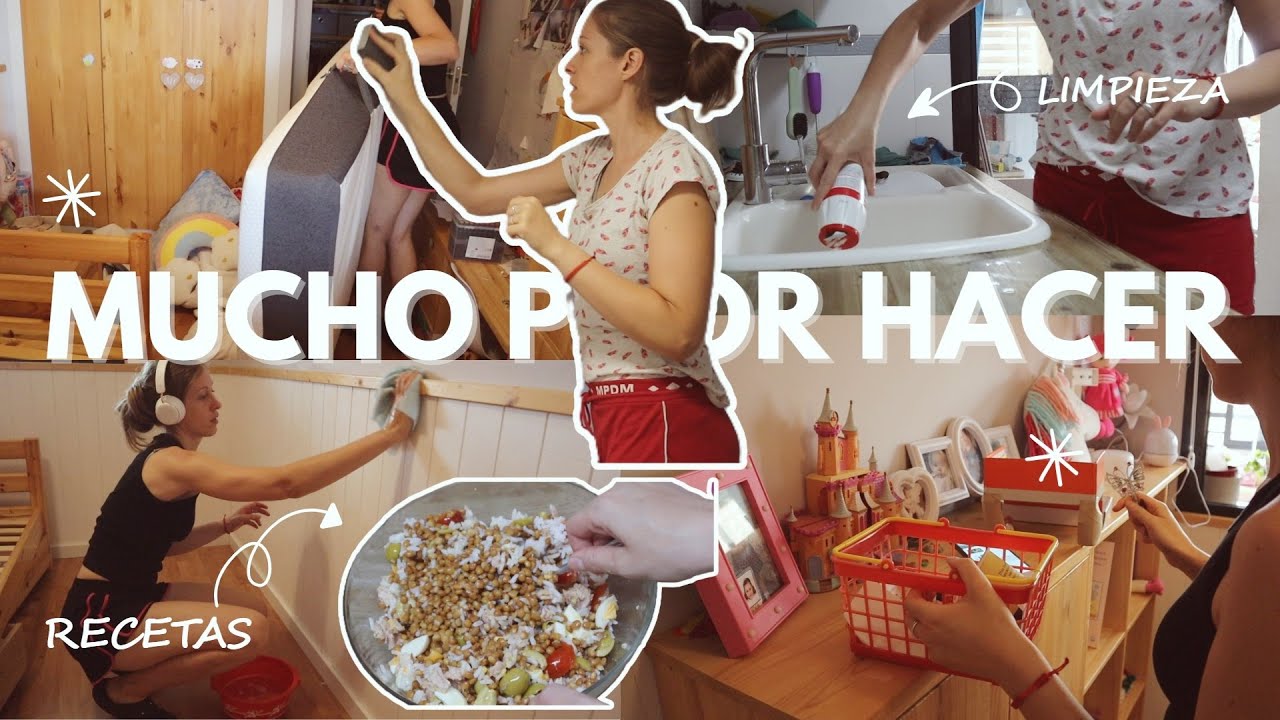 MUCHO POR HACER 💪🏼| LIMPIEZA + COCINA | HE SOLUCIONADO EL DESASTRE CON MUCHO ESFUERZO 🫣