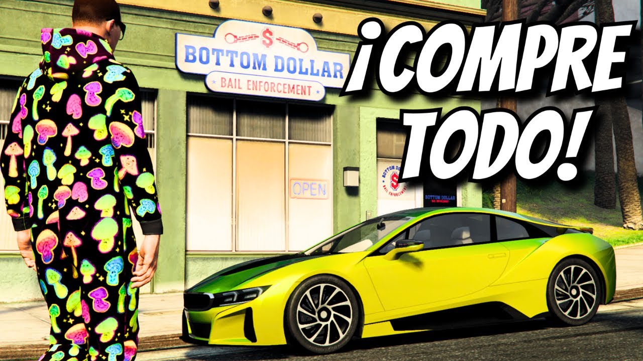 Gastando 25 Millones en GTA Online con Nuevo DLC de Fianzas Bottom Dollar
