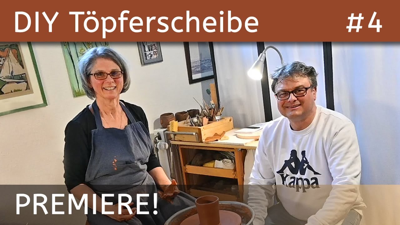 Die Töpferscheibe ist fertig... Die Stunde der Wahrheit!
