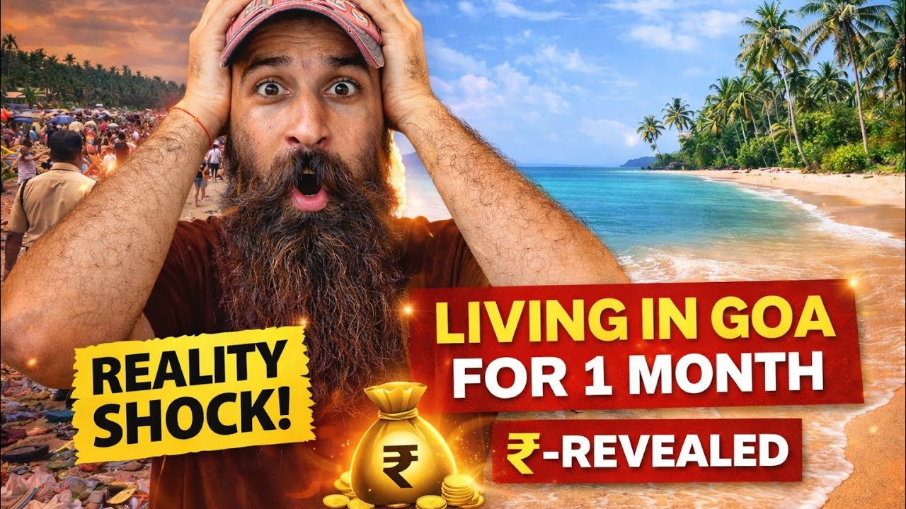 GOA ITINERARY FOR 30 DAYS 🏝– This Is the Truth Nobody Tells You🤯