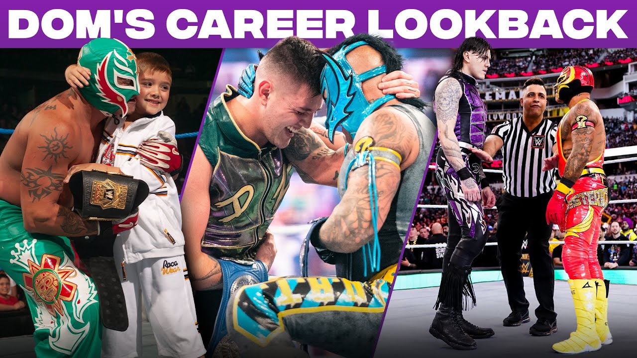 Dominik Mysterio's journey from kid to WWE's most hated Superstar: WWE Playlist