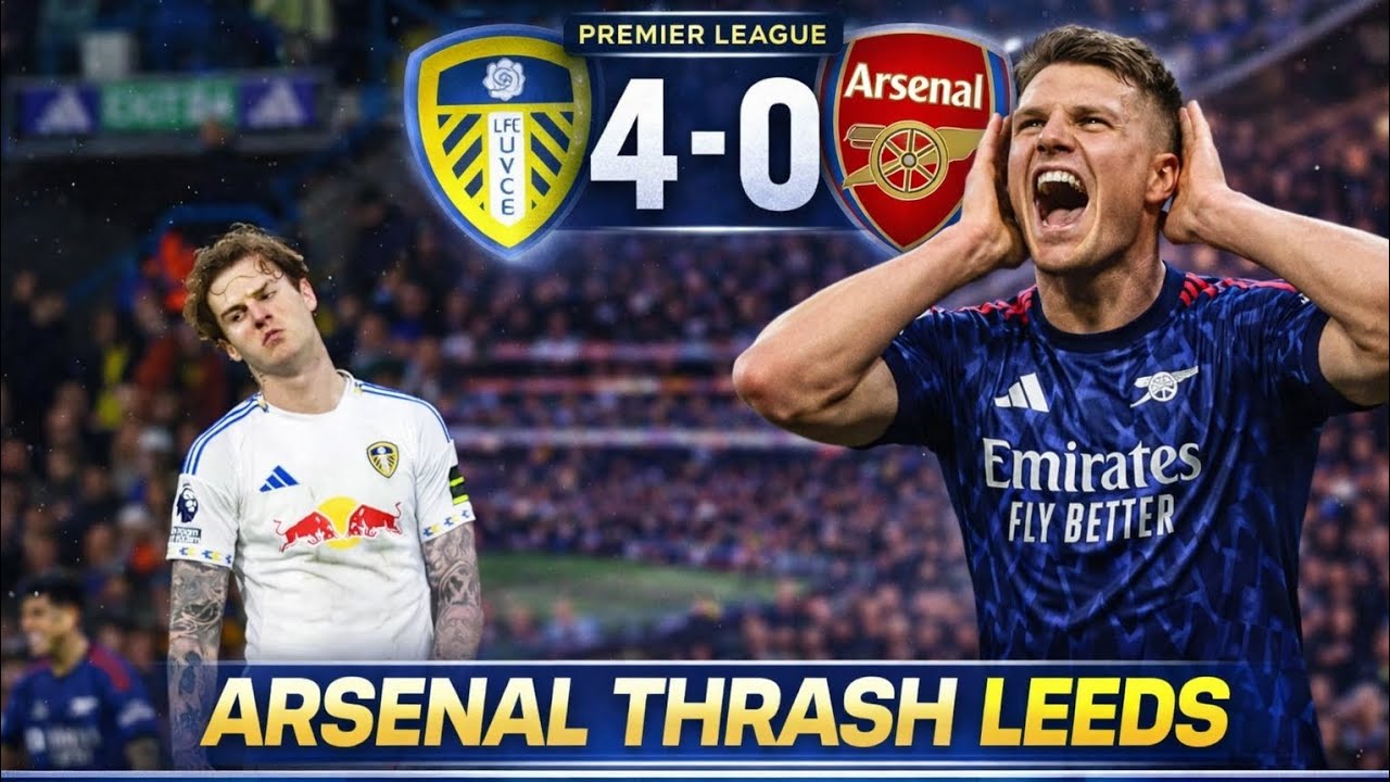 Arsenal 4–0 Leeds | Total Dominance | Full Match Review & Analysis| Premier League 25/26
