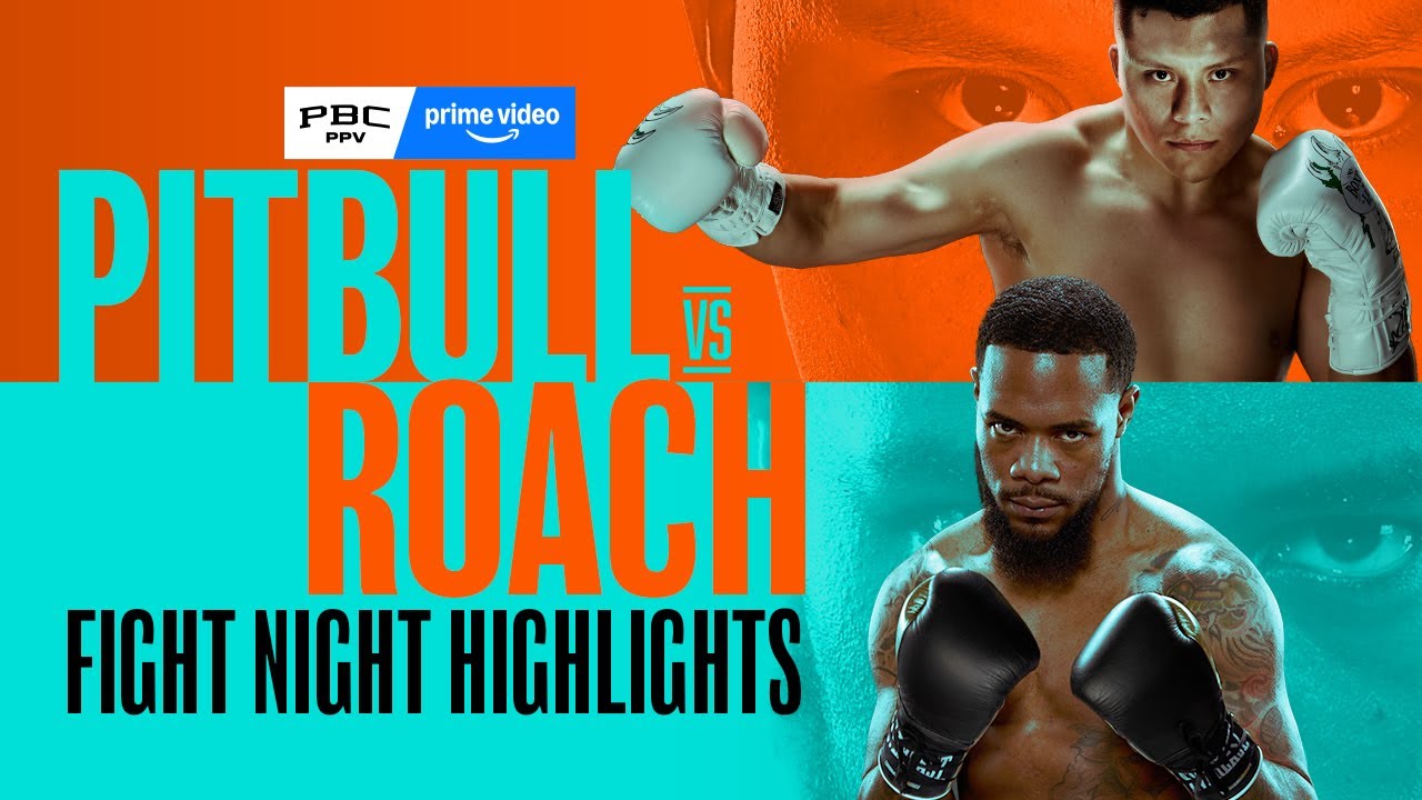 Pitbull vs Roach Full Fight Night Highlights | December 6, 2025