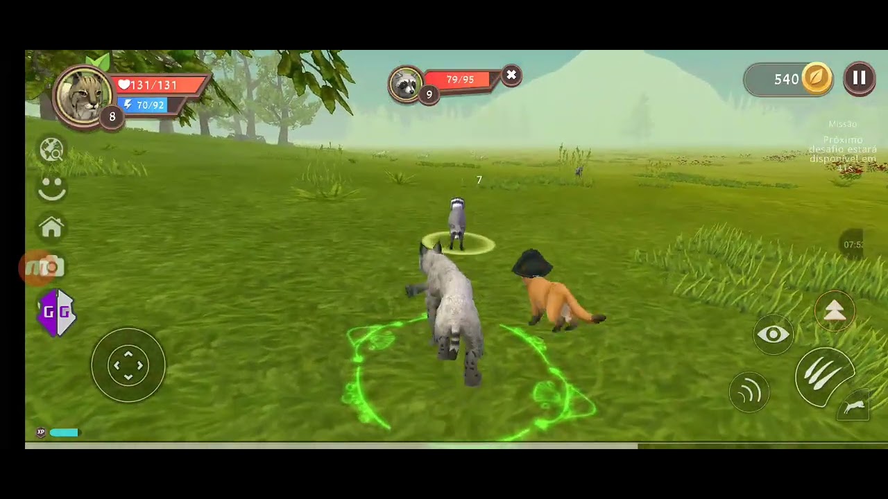 Jogando com o lince