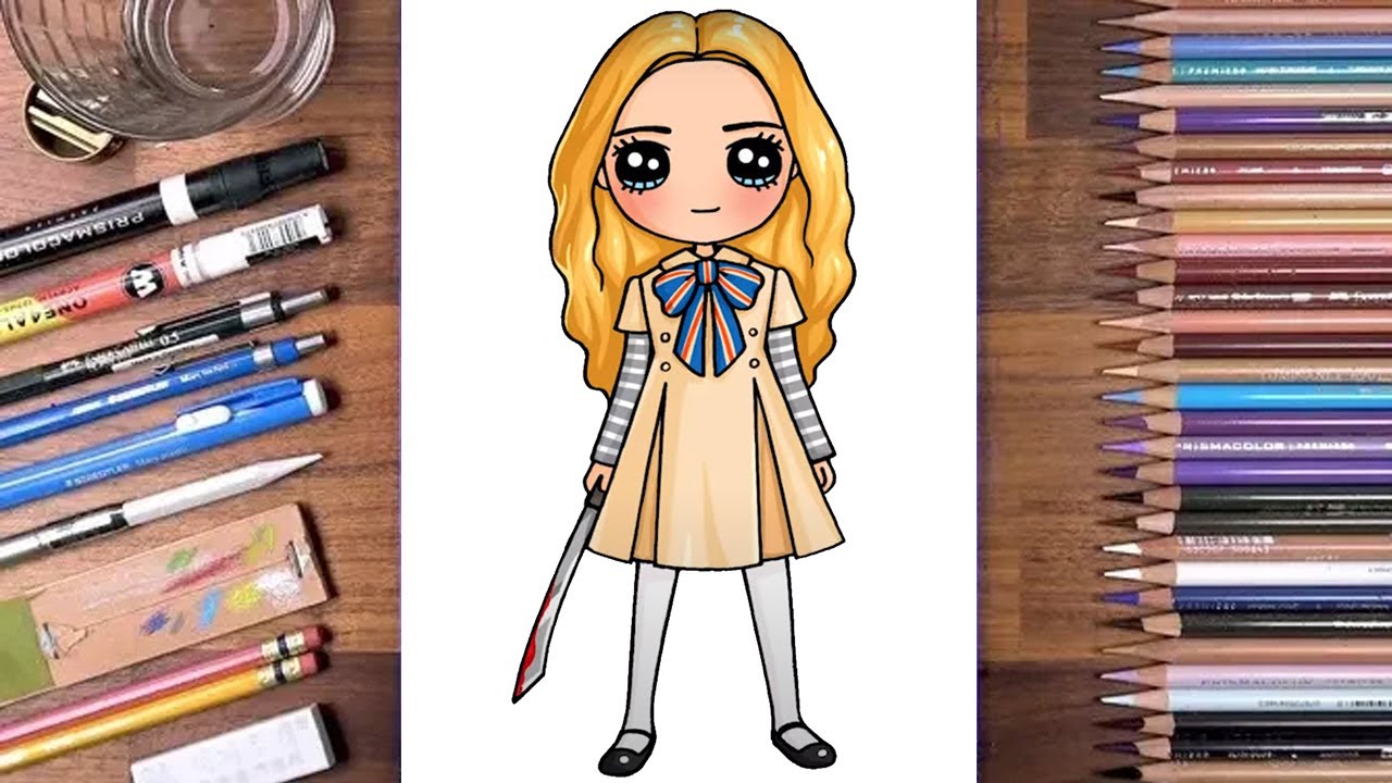 How to Draw M3GAN | AI Doll