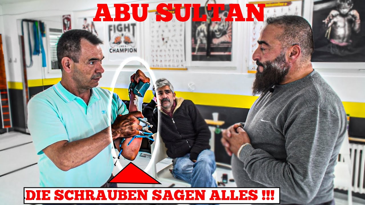 Der Knochenknacker - Abu Sultan - Schrauben in der Hand - Khaled Semmo
