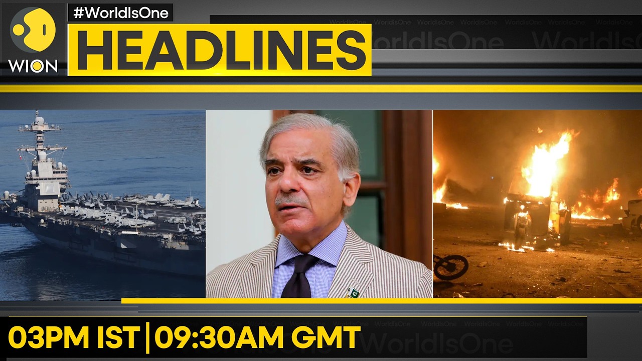 US Aircraft Carrier Arrives In Israel | Afghanistan Claims Attack On Pak | WION Headlines