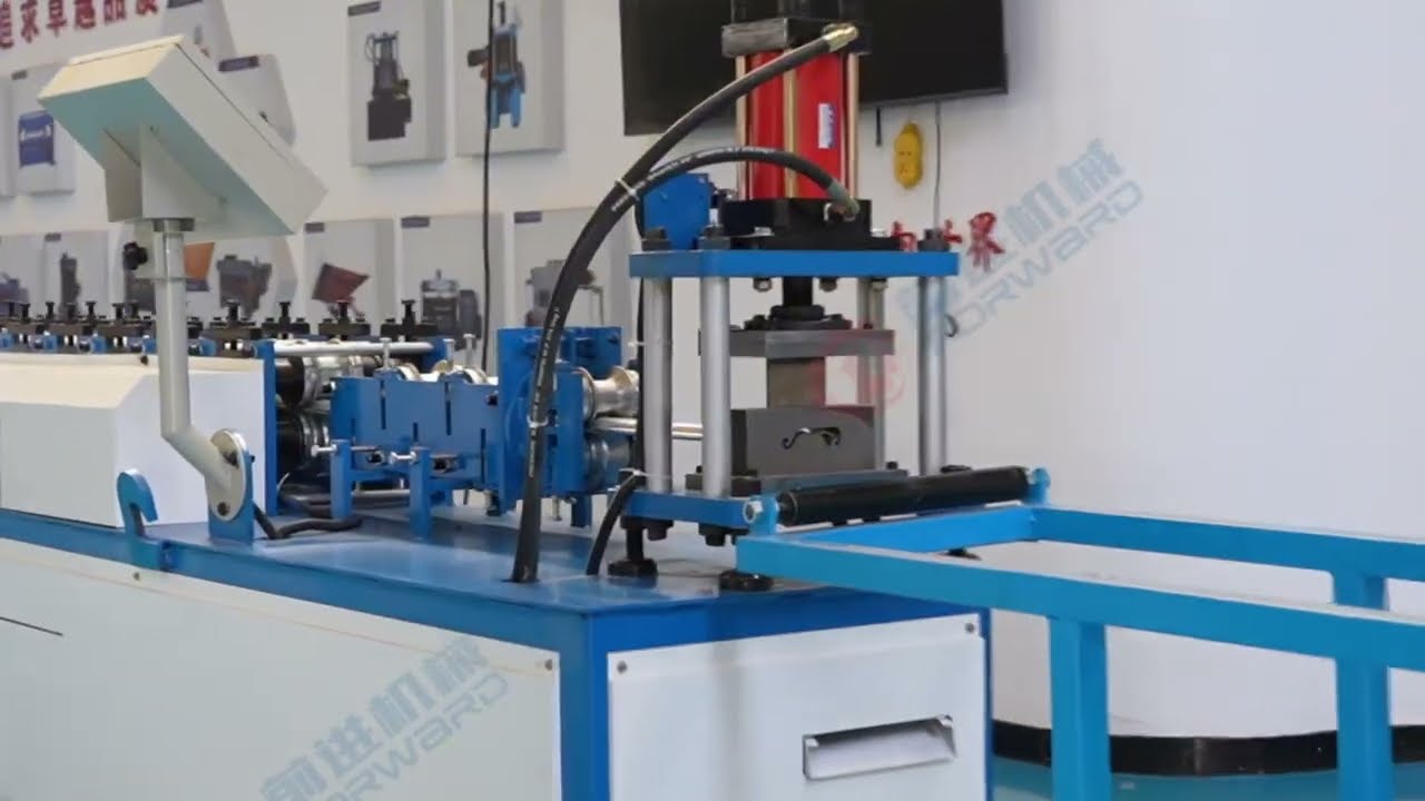 Fully Automated Cold Forming Line with Advanced PLC Control System