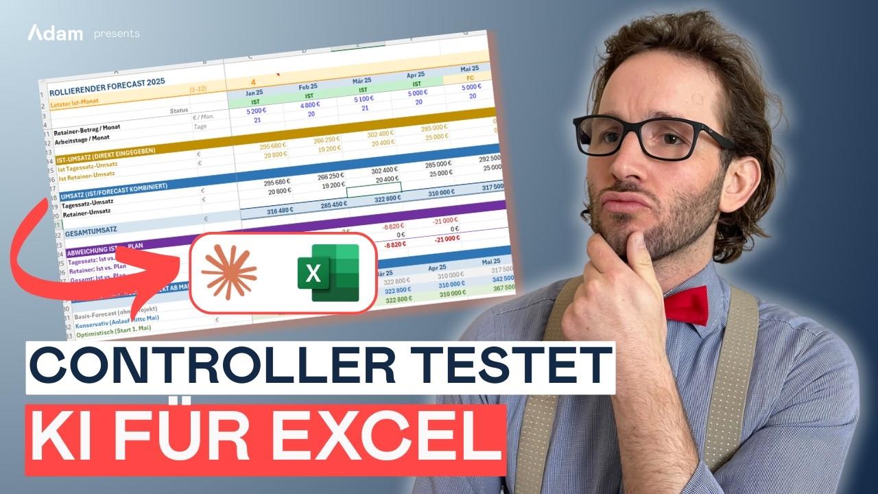 KI statt Controller: Was Claude in Excel wirklich kann (und was nicht)