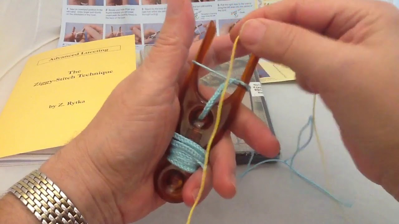 Ziggy Lucet 2 drop stitch and splices