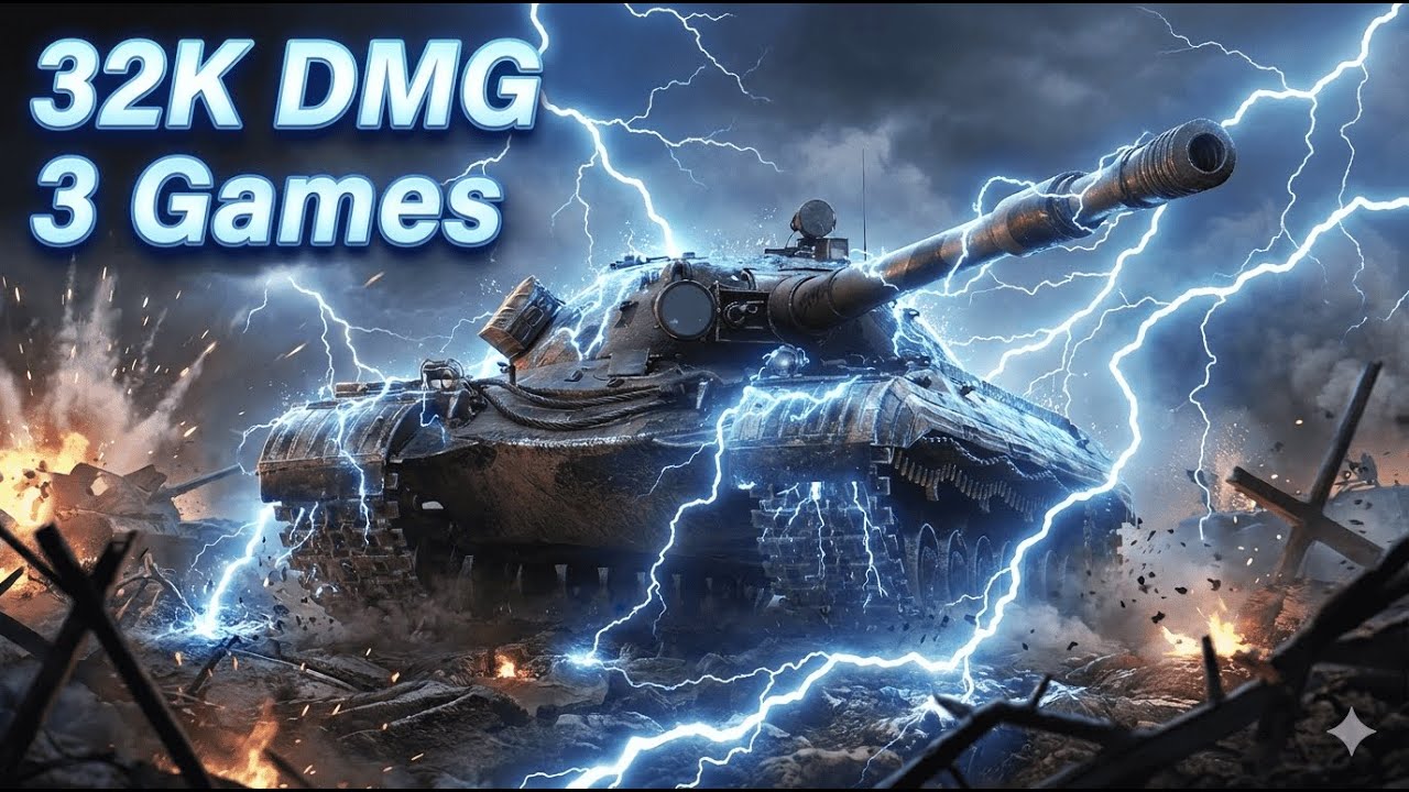 32000 Damage - Triple Dose Of Obj. 277 - WoT 2.0