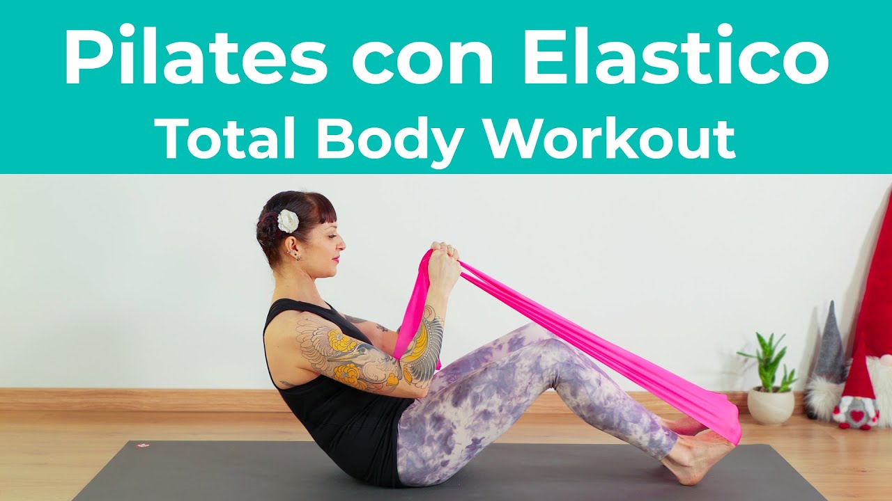 Pilates Matwork con Elastico - Total Body Workout con Flex Band | Pilates a Casa | 40 Minuti