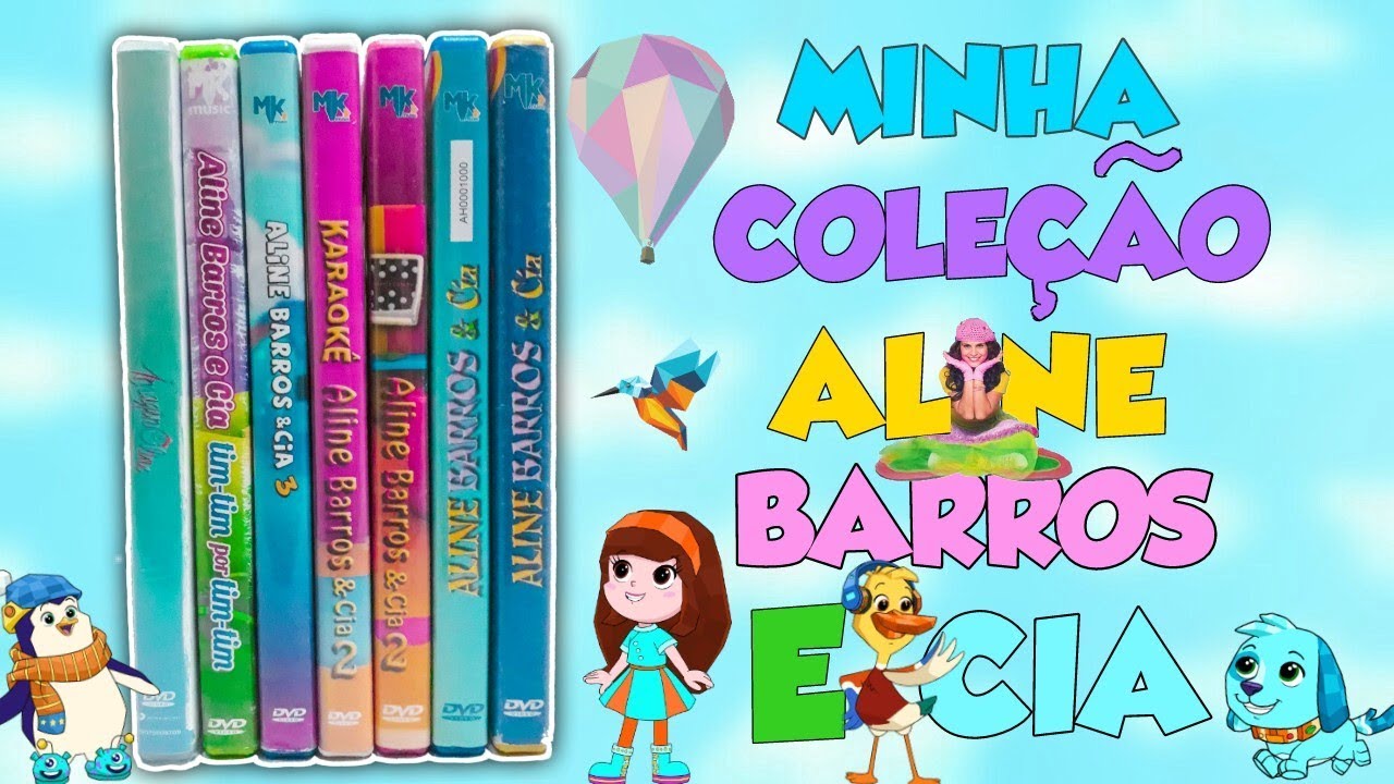 MINHA COLEÇÃO DE DVD's ALINE BARROS E CIA - Portal Aline Barros e Cia