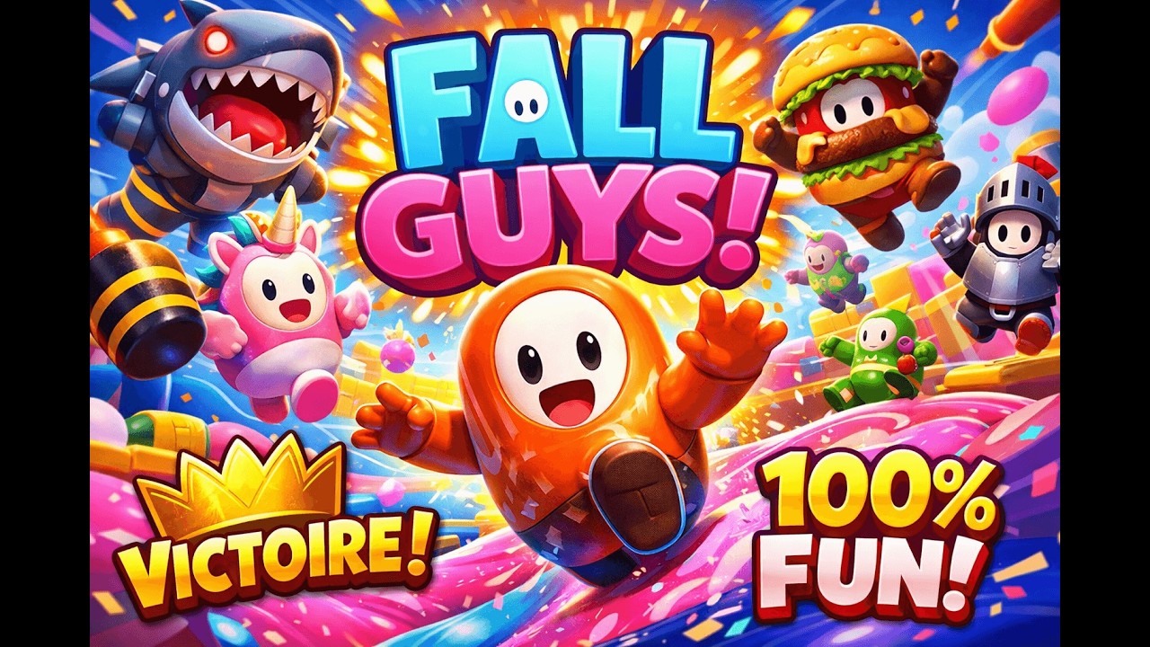 [FR] LIVE FALL GUYS GAME ABO / VENEZ NOMBREUX