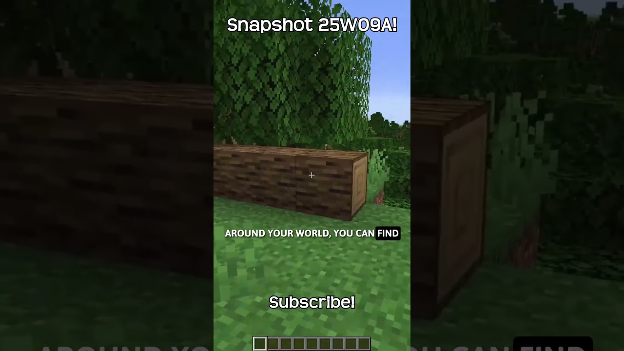 Minecraft Java Edition Finally Has Fallen Trees!!!