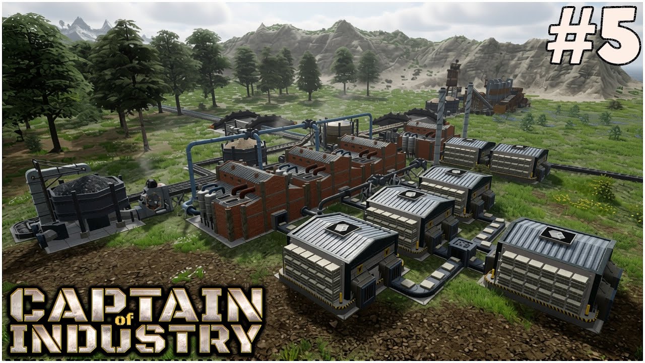 #5 MOLTIPLICHIAMO LE PRODUZIONI E USIAMO MEGLIO I NASTRI - CAPTAIN OF INDUSTRY - GAMEPLAY ITA