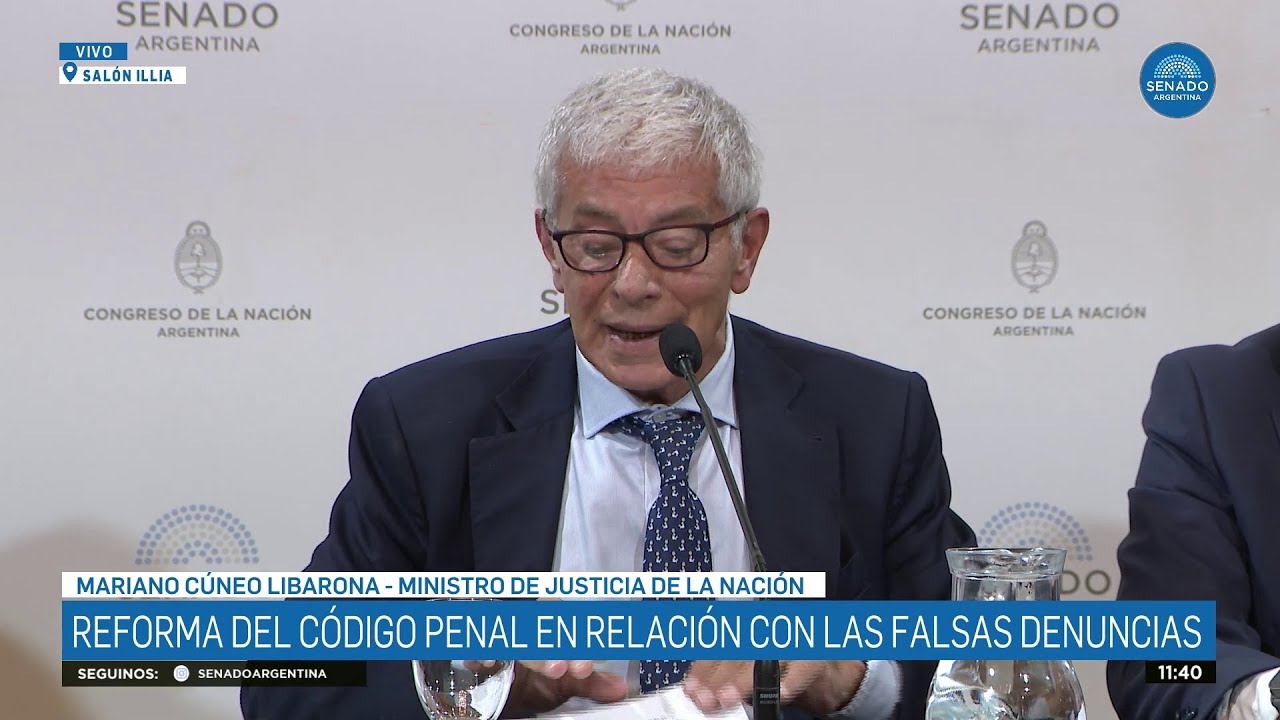 MARIANO CÚNEO LIBARONA - COMISIÓN DE JUSTICIA 26-11-24