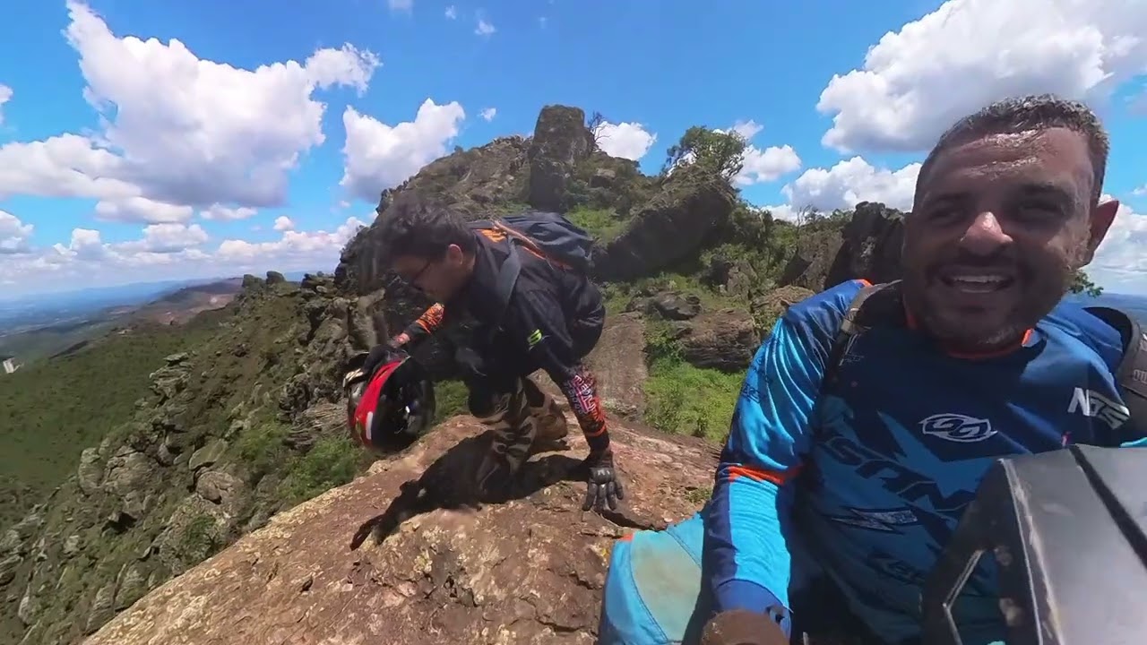 Primeira trilha do meu amigo na Serra da Pedra Grande - Igarape MG