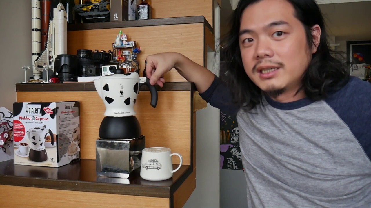 Bialetti Mukka Express 乳牛摩卡壺，拿鐵卡布奇諾在家自己煮