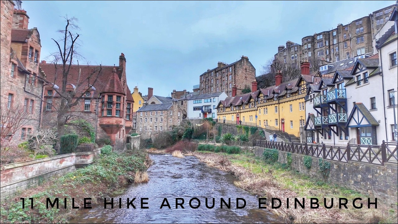 11 Mile Hike Exploring Edinburgh | Scotland 🏴󠁧󠁢󠁳󠁣󠁴󠁿 
