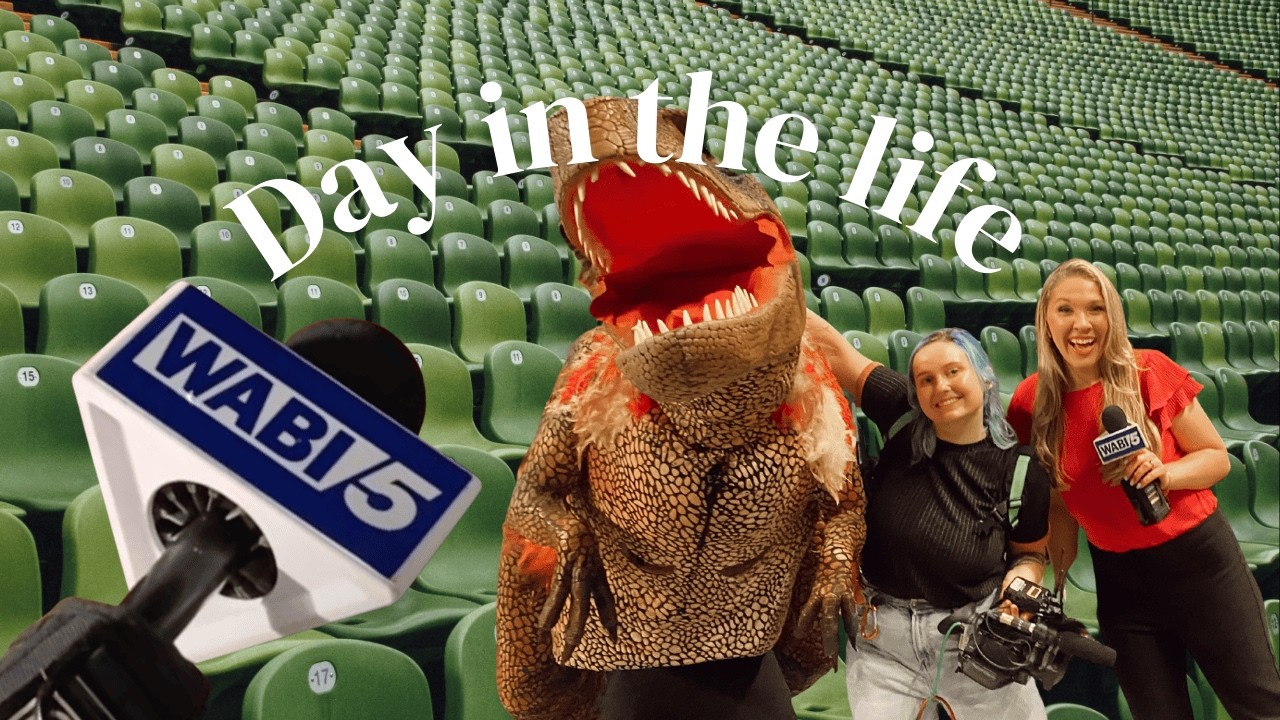 3AM Wake Up + Dinosaurs?! A News Anchor’s Wild Workday
