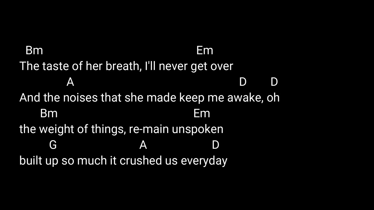 Chord and lyric i wont go home without you -Maroon 5
