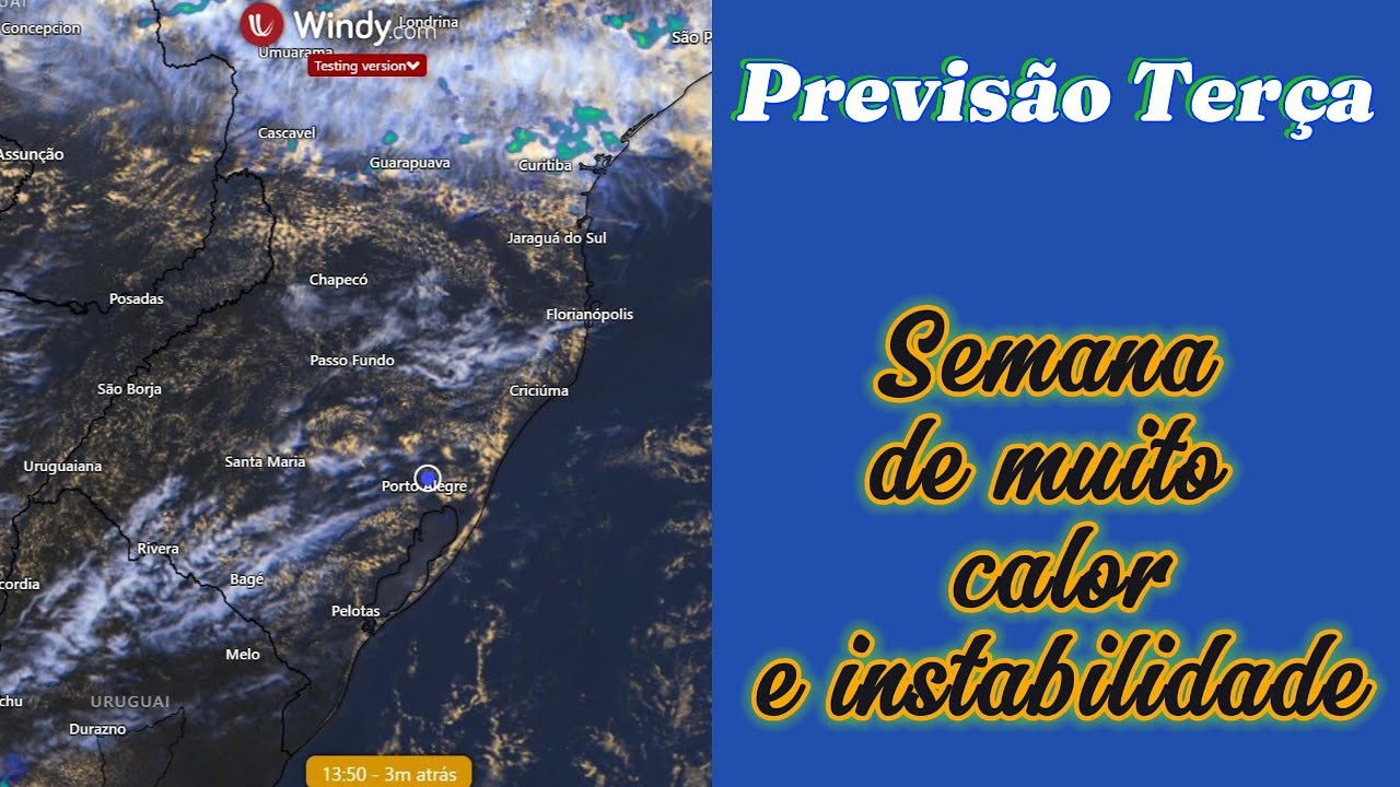 Previsão para terça 03 de fevereiro