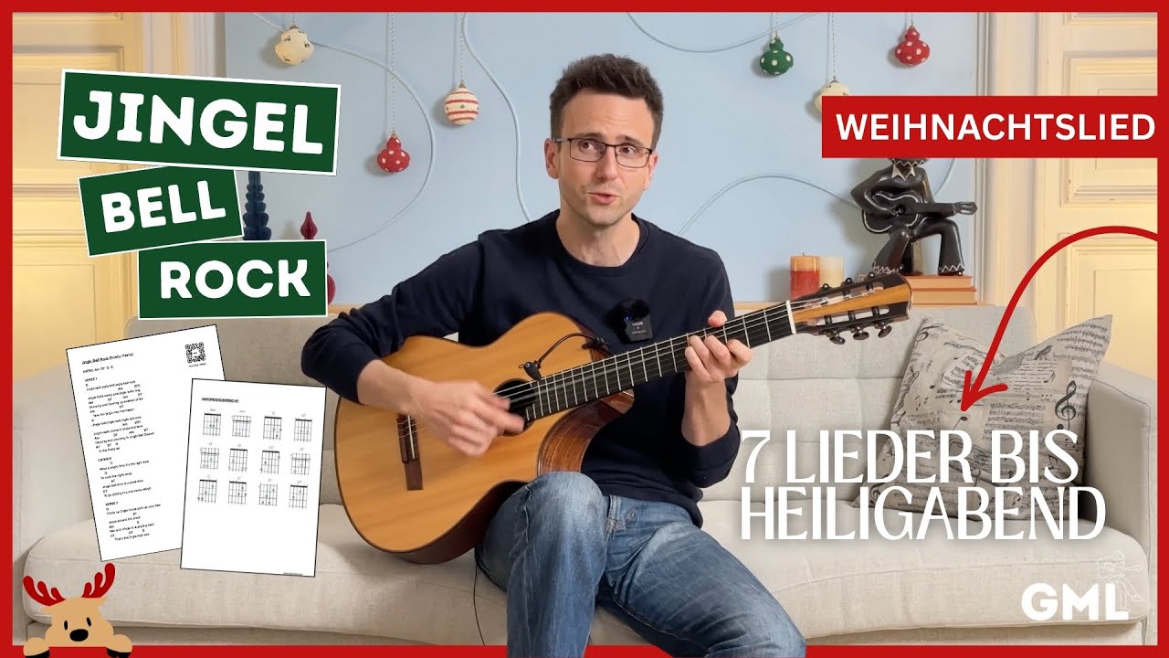 Jingle Bell Rock auf Gitarre lernen | Einfach erklärt für Anfänger & Fortgeschrittene