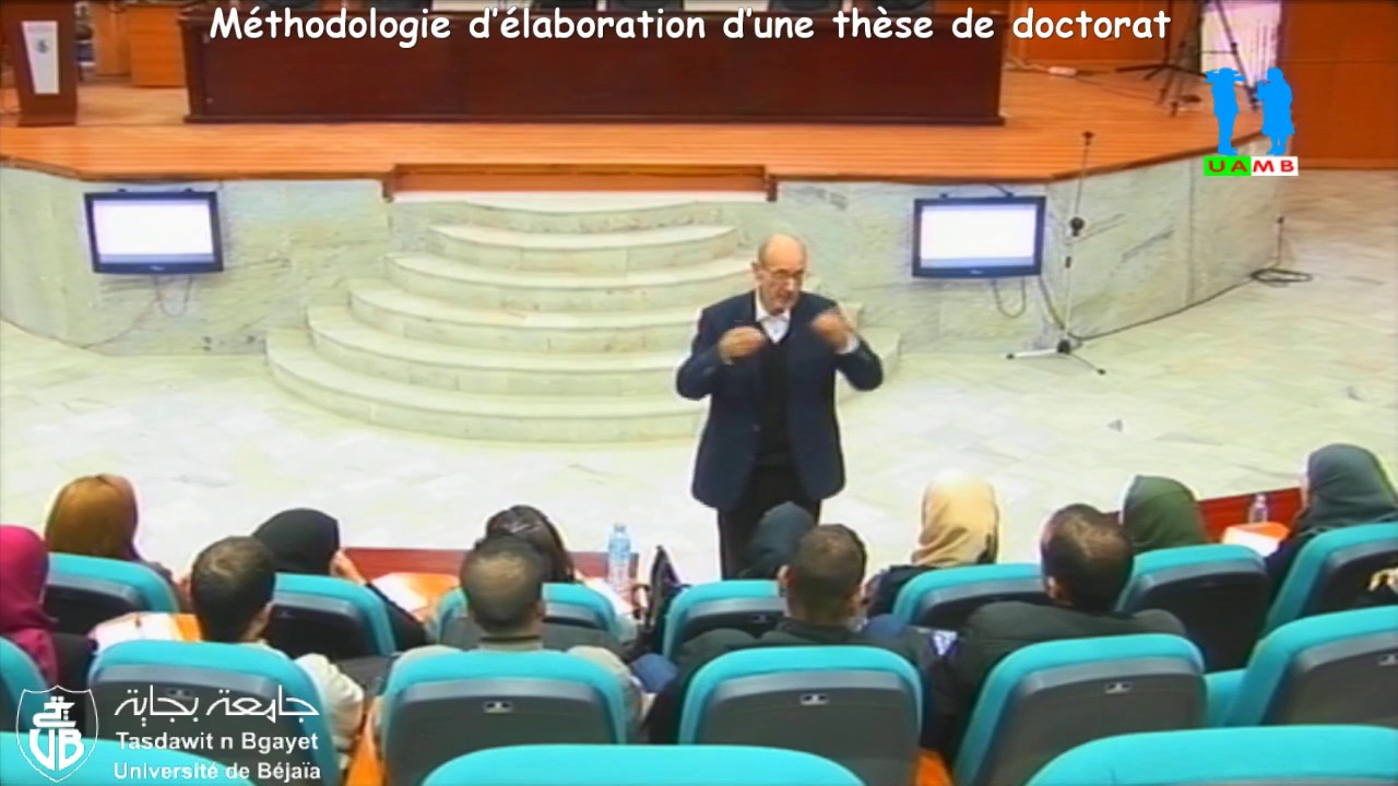 Méthodologie d’élaboration d’une thèse de doctorat - Part 2