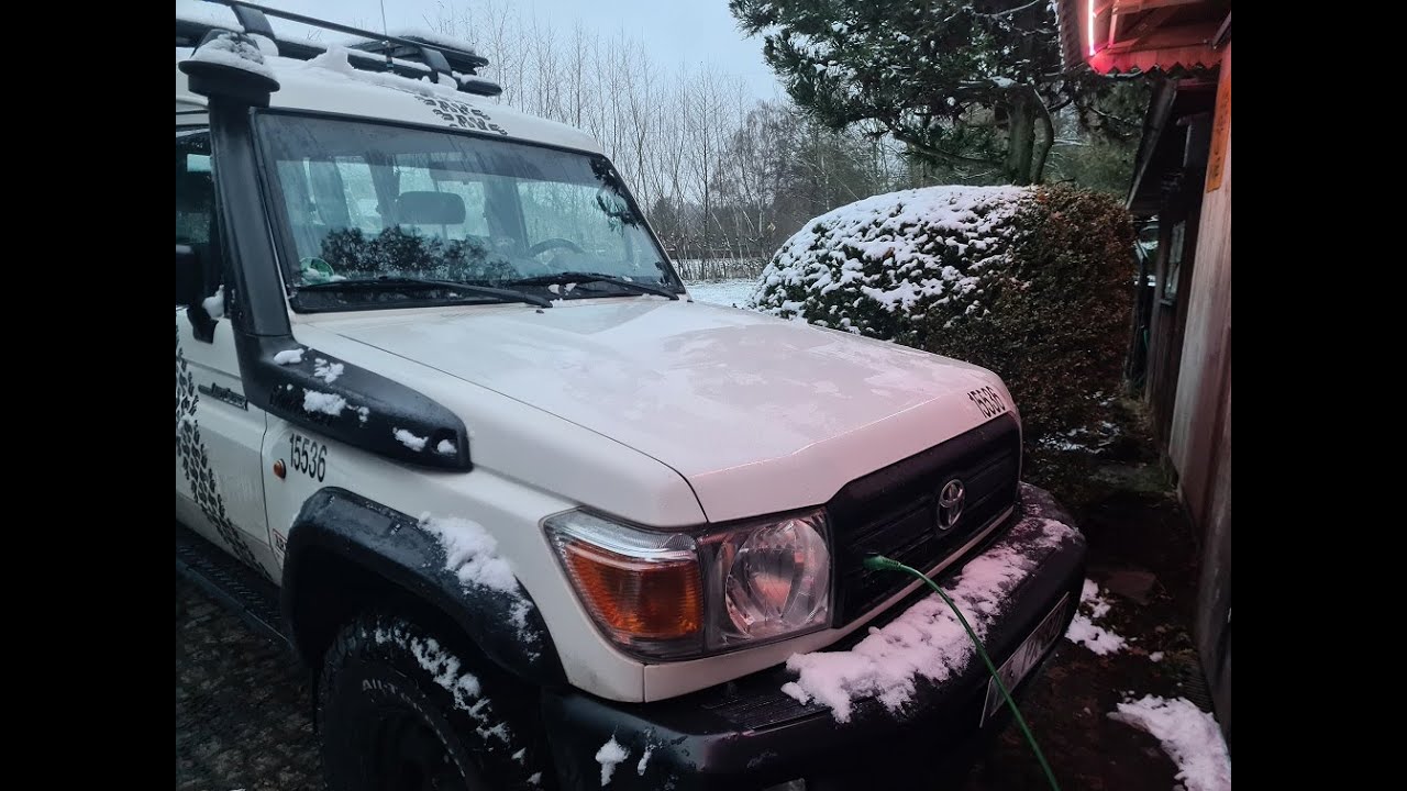 Defa block heater for Toyota 1HZ engine installation