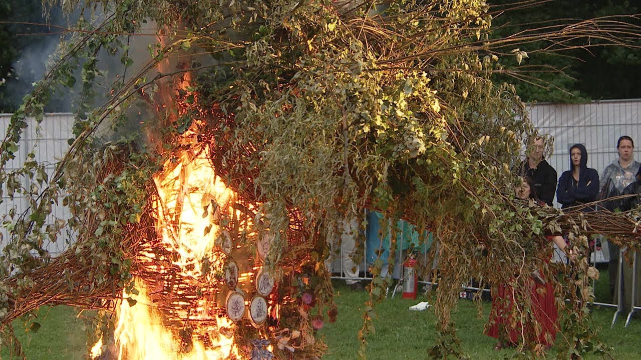 Wickerman ritual @ Castlefest 2017