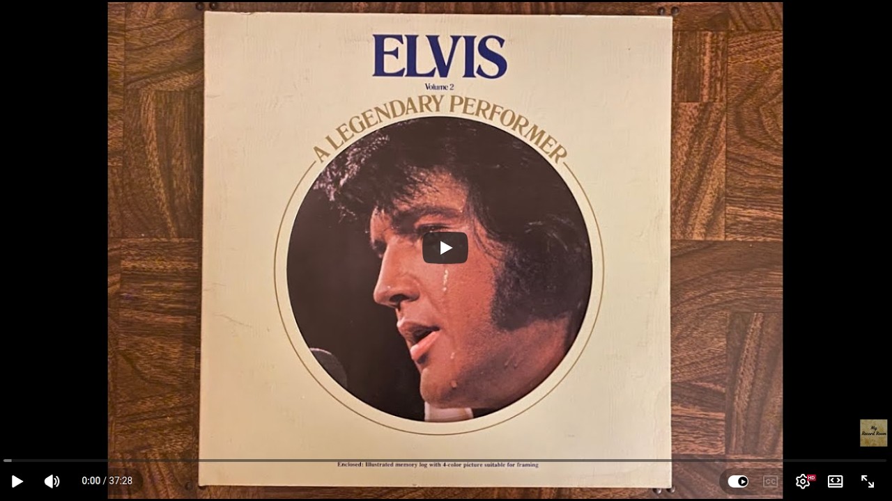 Elvis - A Legendary Performer