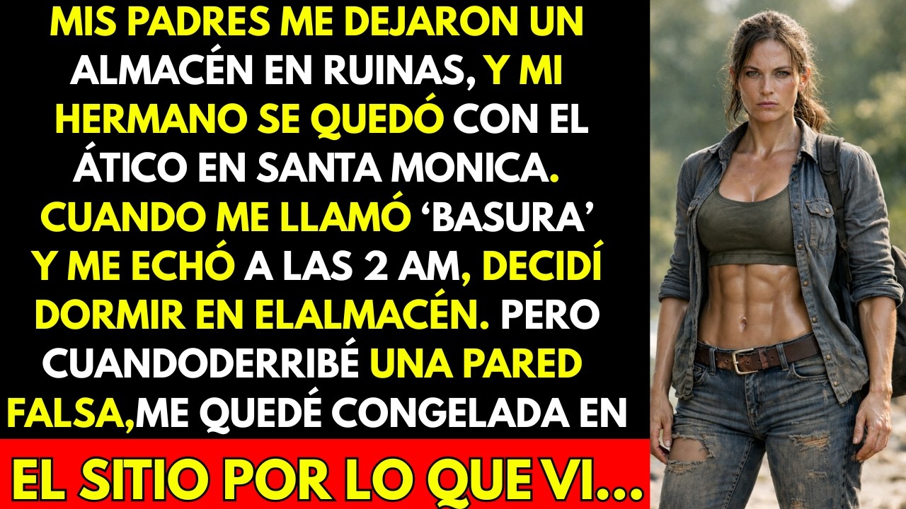 Mis padres me dejaron un almacén en ruinas, pero cuando entré…