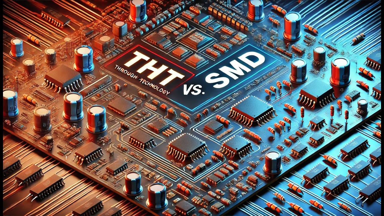 THT vs SMD: Las Dos Tecnolog&iacute;as de Componentes Electr&oacute;nicos