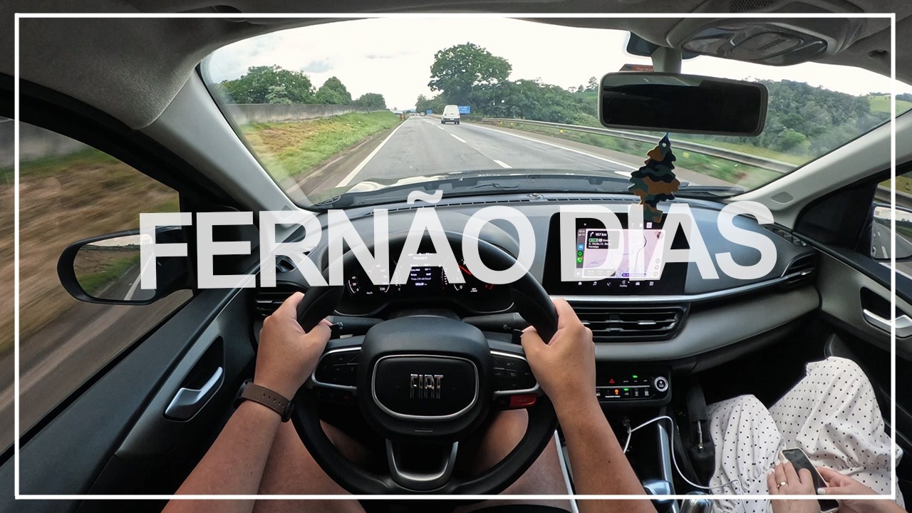 FIAT Fastback 1.0 Turbo na Rodovia Fernão Dias | POV 4K 🚗🔥