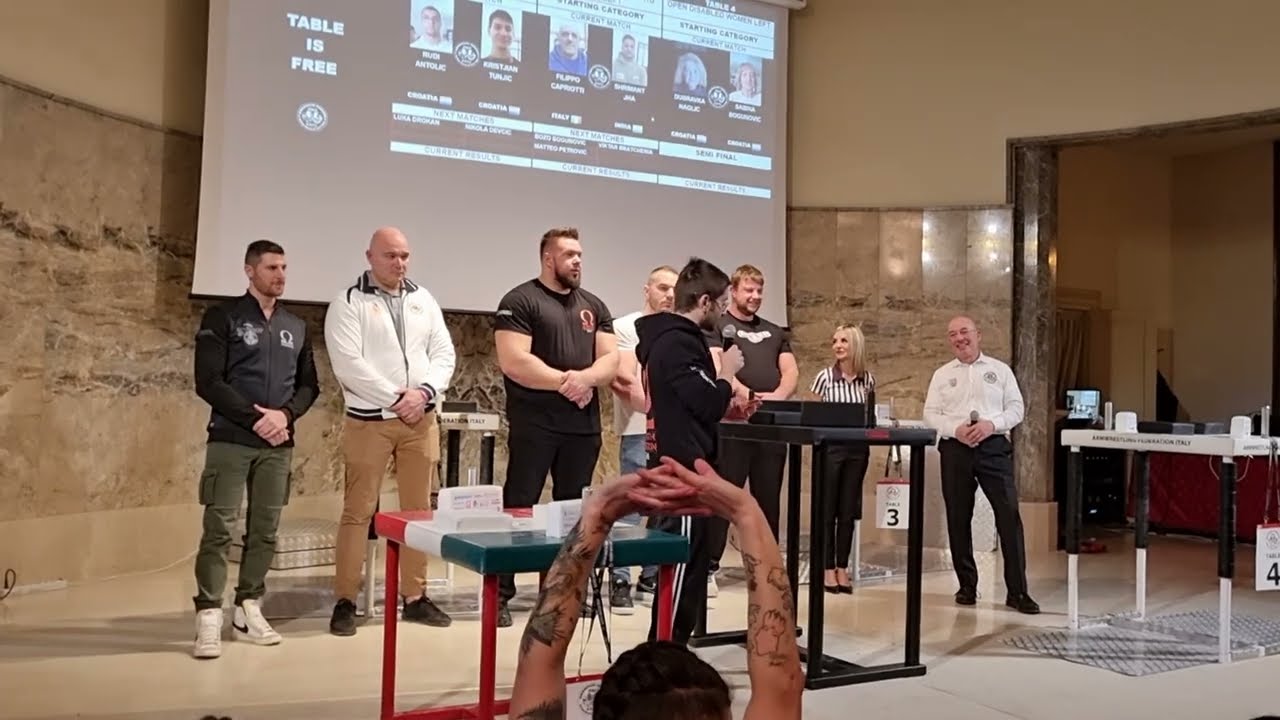 Presentazione Tavolo Elite Omega Strength Obsession - 10 Marzo 2024 SuperMatch (BS) Italy