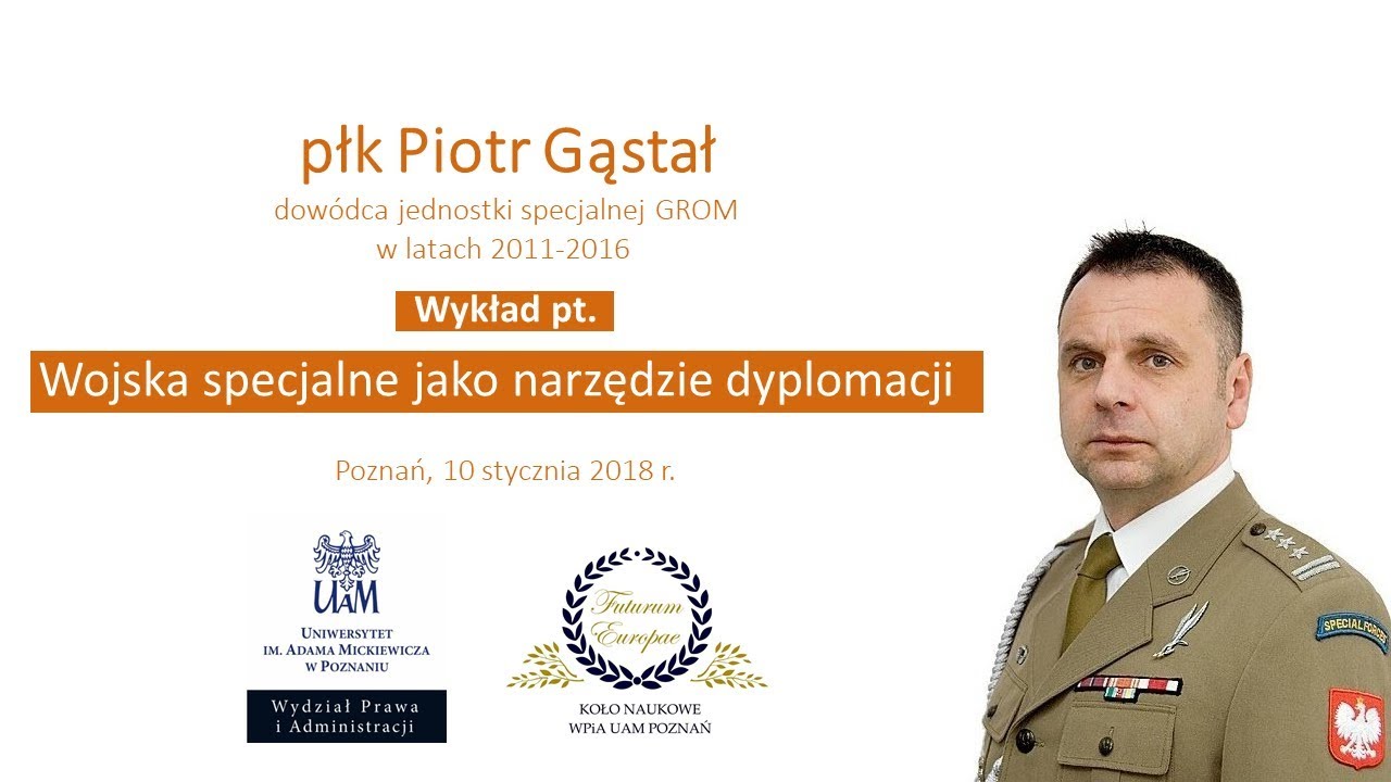 Dowódca GROM: rola wojsk specjalnych w dyplomacji