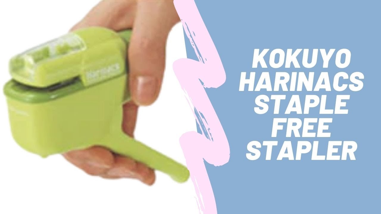 KOKUYO Harinacs Staple Free Stapler | $100k Bonuses in Description