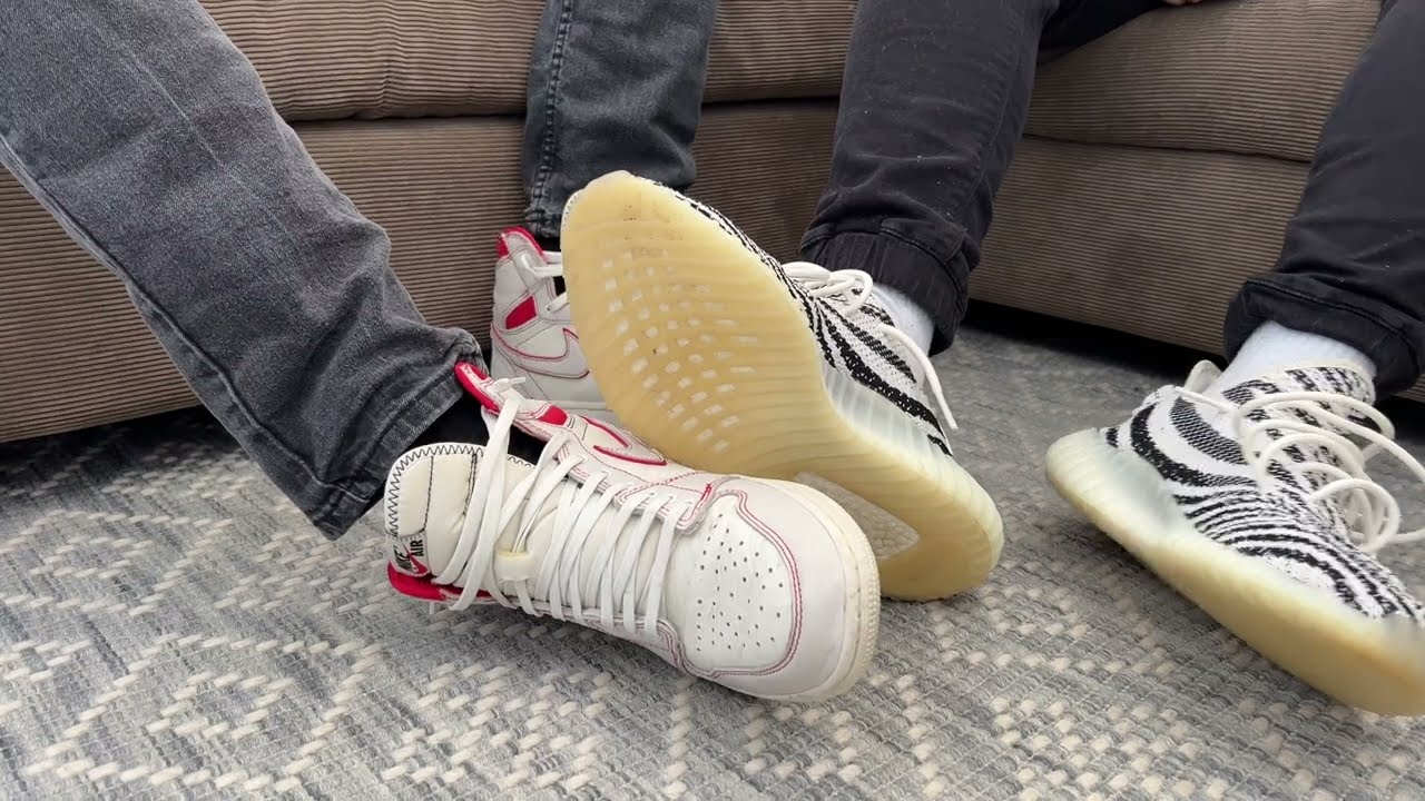 Jordans Vs Yeezy's Sneaker Swapping with ICrusher19