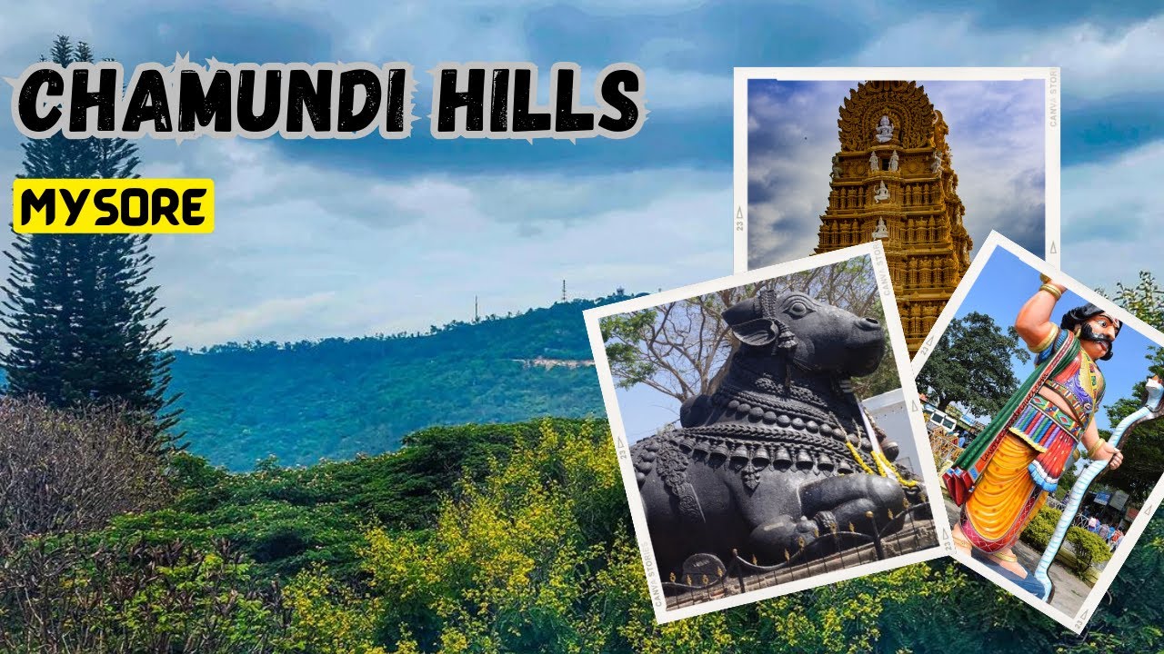 Chamundi Hills Aerial View: Nature's Grandeur | Chamundi Hills Mysore |#Trekking #Mysore #Nandi