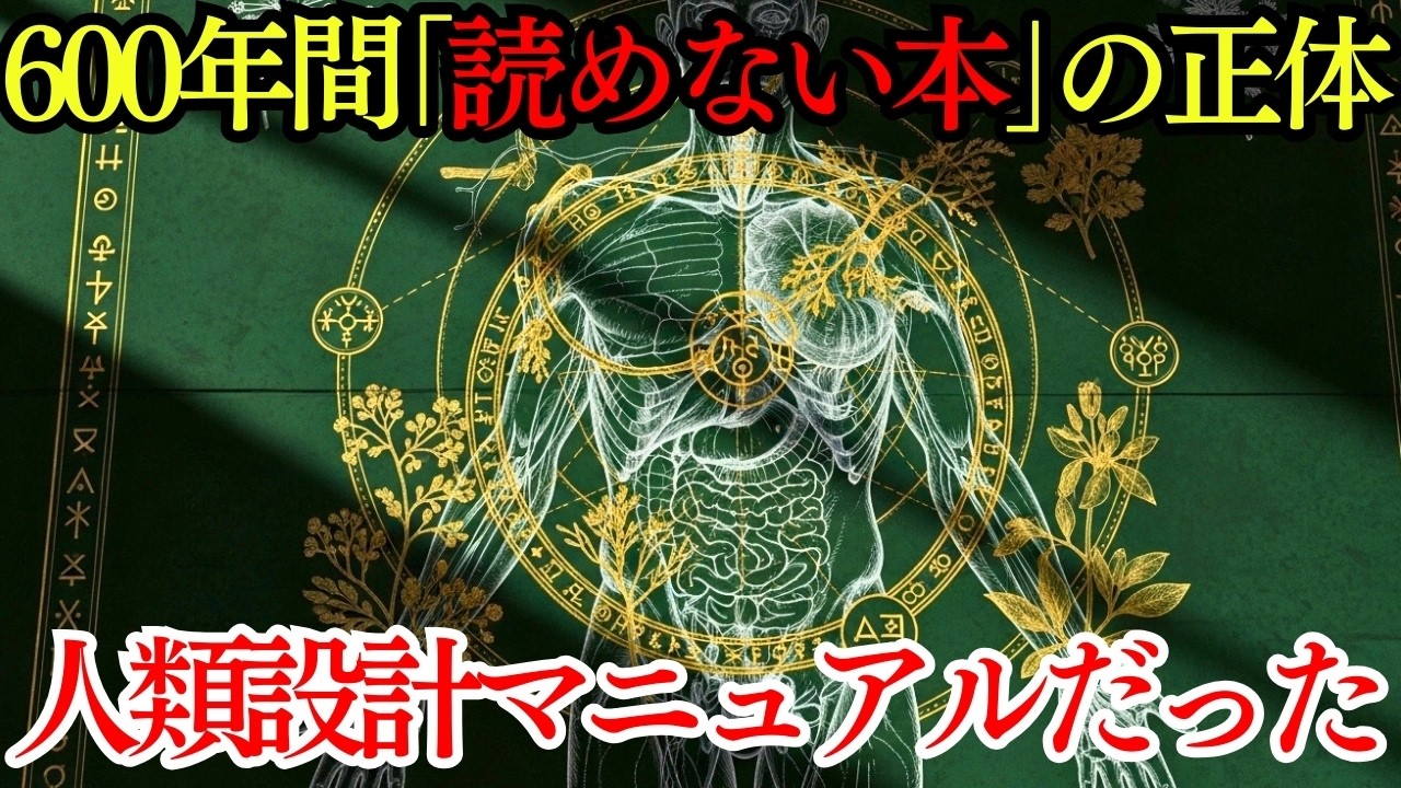 なぜ人間には読めないのか…AIが解析したヴォイニッチ手稿の正体が怖すぎた【都市伝説 ミステリー】