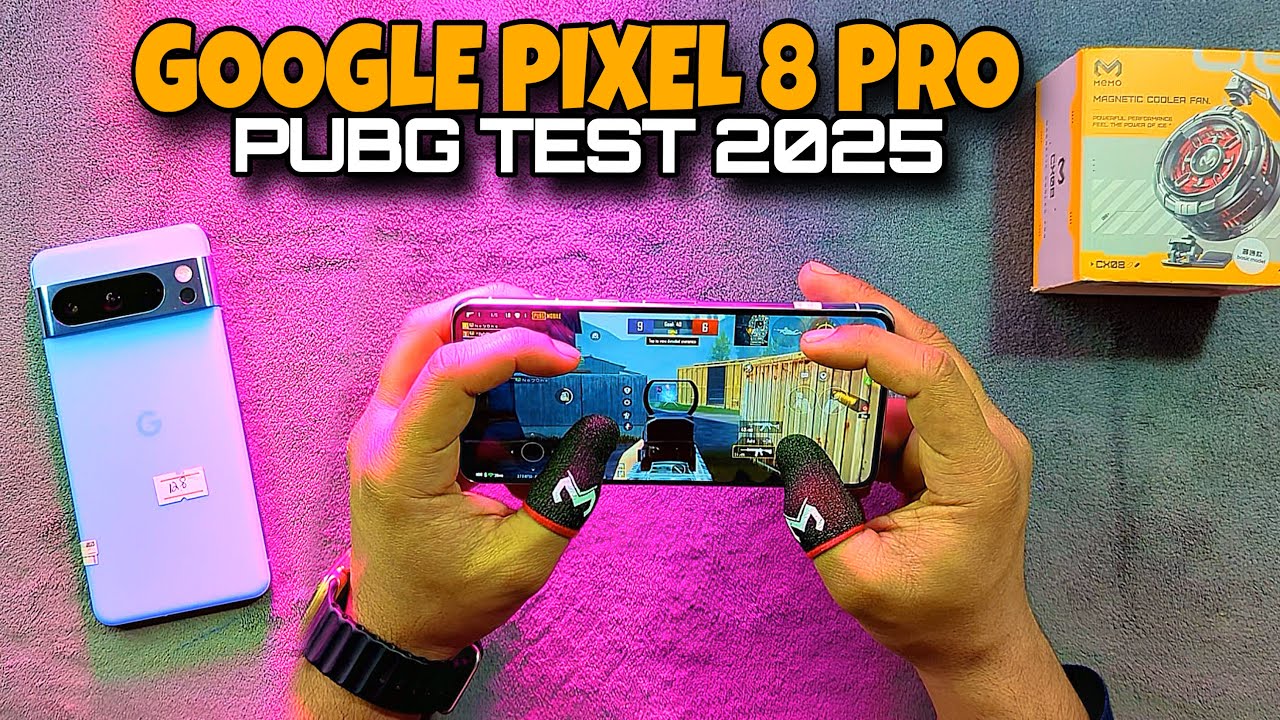 Google Pixel 8 Pro PUBG Test 2025 | Price | Graphics & FPS | Heat & Lag | Battery & Gyro